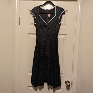 Pinup Couture polkadot swing dress